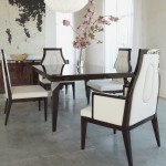 Angular Dining Table & Chairs