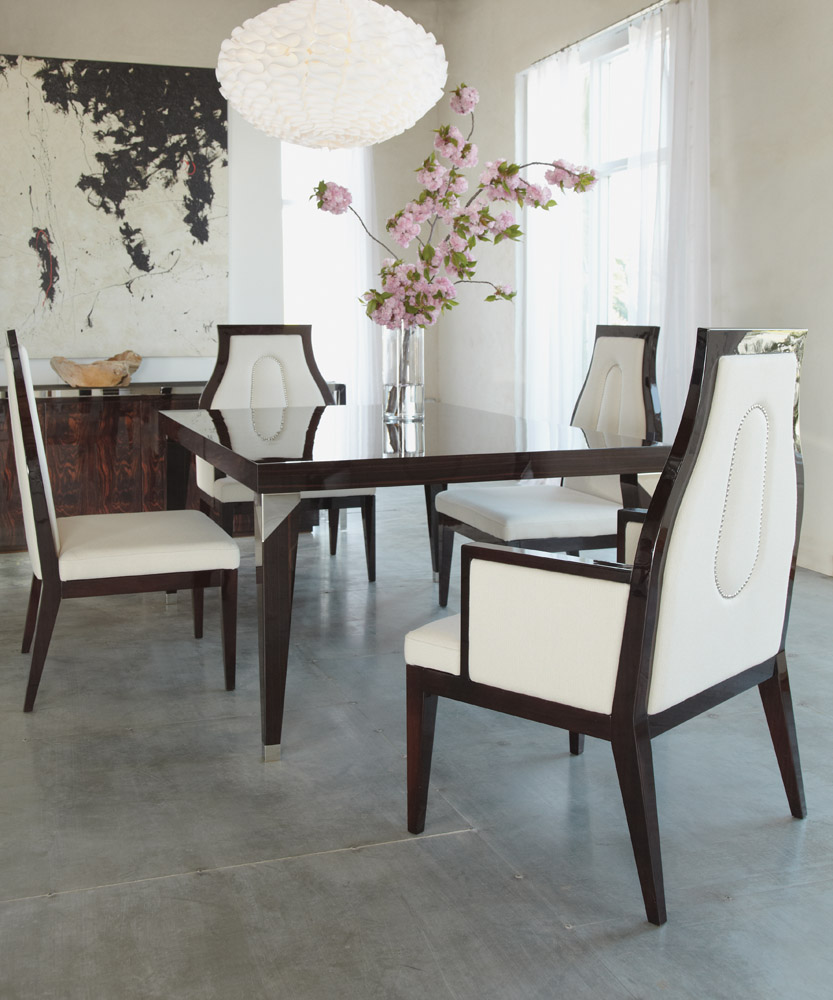Angular Dining Table & Chairs